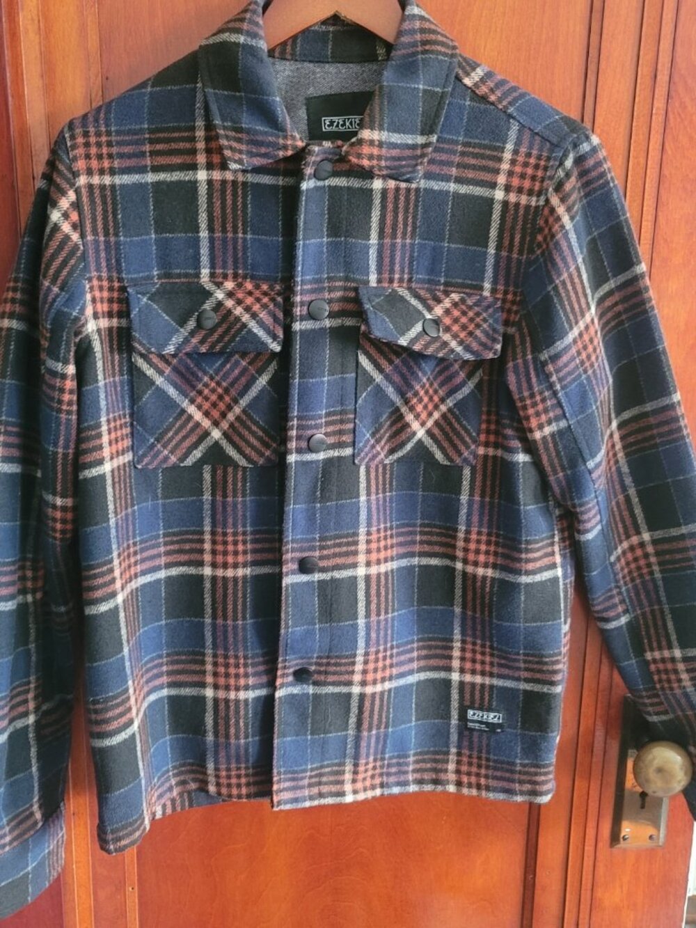 Ezekiel Plaid Flannel Thick Shirt / Jacket Shacket